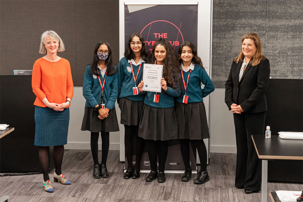 NCSC Cyber Girls Competition Winners - Tiffin Girls School