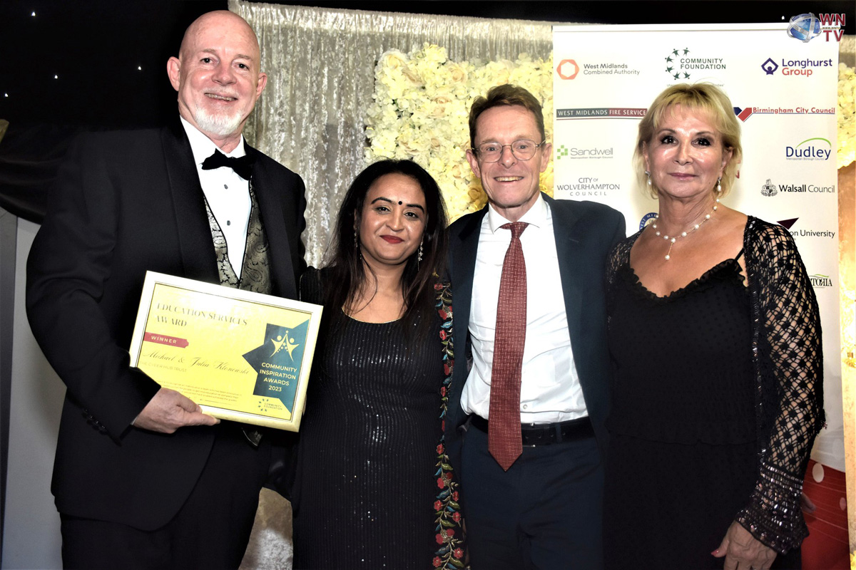 A photograph of all those associated with The CyberHub Trust at the event